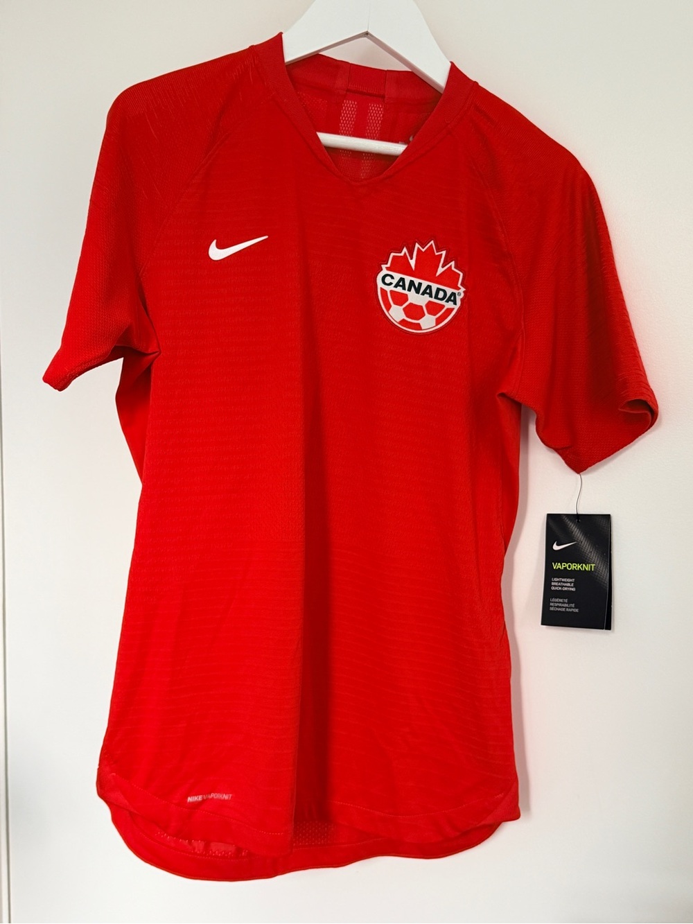 Nike Red Canada Soccer Tee NWT